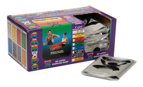 CanDo Latex Free Pre-cut Exercise Band (105646)