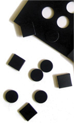Dycem Non-Slip Material Discs/Squares (501581BLK)