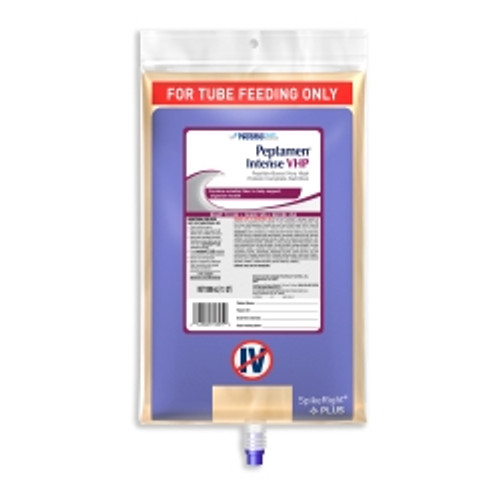 Tube Feeding Formula Peptamen® Intense VHP Unflavored Liquid 1000 mL Ready to Hang Prefilled Container (M-1006588)