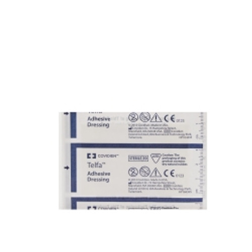 Adhesive Dressing Telfa™ 2 X 3 Inch Film / Cotton Rectangle White Sterile (M-10119)