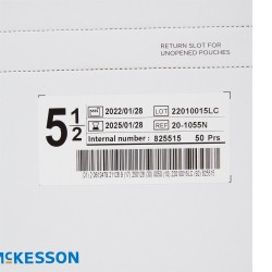 Surgical Glove McKesson Perry® Performance Plus Size 5.5 Sterile Latex Standard Cuff Length Smooth Cream Not Chemo Approved (M-1044703)