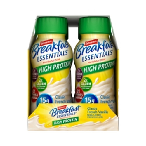 Oral Supplement Carnation Breakfast Essentials® High Protein French Vanilla Flavor Liquid 8 oz. Bottle (M-1091743)
