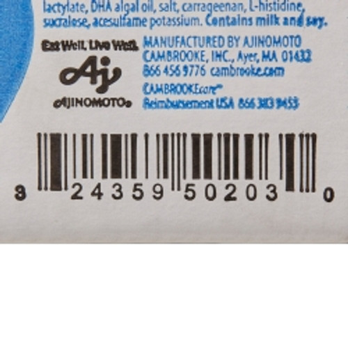 Oral Supplement KetoVie® 4:1 Vanilla Flavor Liquid 8.5 oz. Carton (M-1100363)