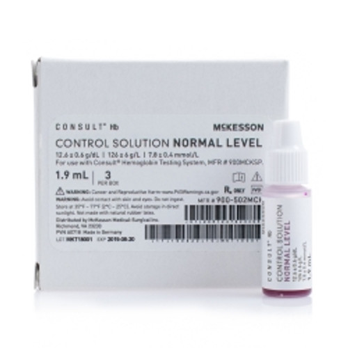 Control Consult™ Hb Hemoglobin Normal Level 3 X 1.9 mL (M-1113581)