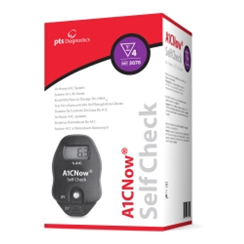 HbA1c Test Kit A1CNow® Self Check HbA1c Test 4 Tests CLIA Waived (M-1121188)