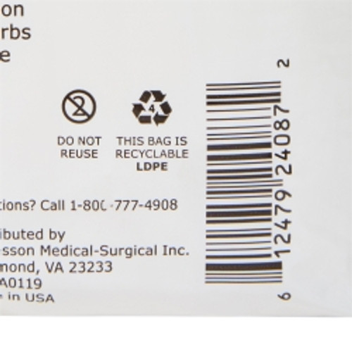 Unisex Adult Incontinence Brief McKesson Medium Disposable Moderate Absorbency (M-1123841)