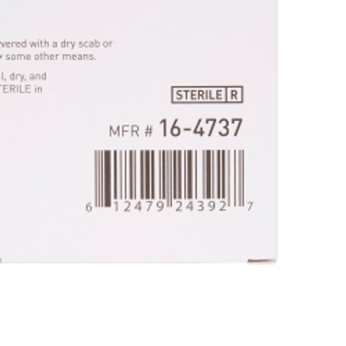 Foam Dressing McKesson 4 X 4 Inch Without Border Film Backing Nonadhesive Square Sterile (M-1138302)