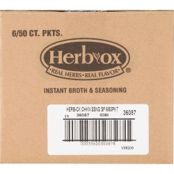 Instant Broth Herb-Ox® Chicken Flavor Liquid 8 oz. Individual Packet,72894  (50/BX)