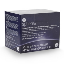 Oral Supplement PKU sphere® 20 Vanilla Flavor Powder 35 Gram Individual Packet (M-1142433)