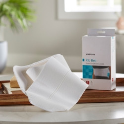 Rib Belt McKesson One Size Fits Most Hook and Loop Closure 28 to 50 Inch Waist Circumference 6 Inch Height Adult,73268  (1/EA)