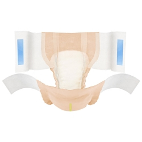 Unisex Adult Incontinence Brief TENA® Complete Ultra™ X-Large Disposable Moderate Absorbency (M-1160262)