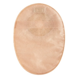 Ostomy Pouch Esteem™+ One-Piece System 8 Inch Length 1-3/8 Inch Stoma Closed End Flat, Pre-Cut,73366  (30/BX)