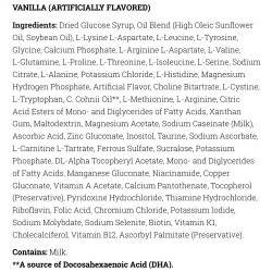 Oral Supplement PKU trio™ Vanilla Flavor Powder 400 Gram Can (M-1163502)