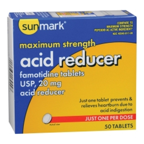 Antacid sunmark® 20 mg Strength Tablet 50 per Bottle (M-1170684)