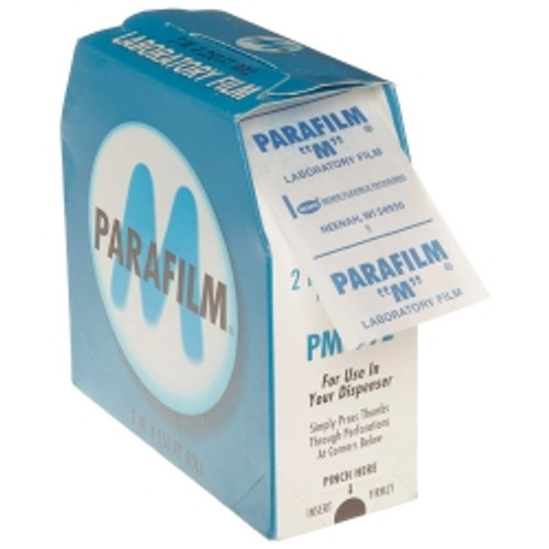 Parafilm® M Sealing Film 2 Inch Width X 250 Foot Roll Length, Natural For use with Test Tubes, Beakers, Vials, Petri Dishes, Flasks (M-1178753)