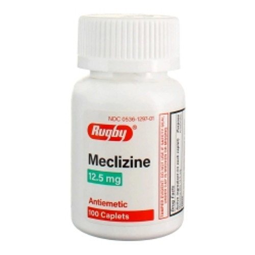 Meclizine HCl 12.5 mg Tablet Bottle 100 Tablets (M-1180517)