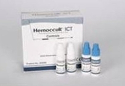 Colorectal Cancer Screening Control Kit Hemoccult® ICT Fecal Occult Blood Test (FOBT) Positive Level / Negative Level 0.8 mL (M-1181971)