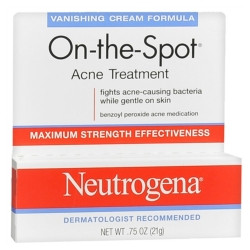 Acne Treatment Neutrogena® On the Spot® 0.75 oz. Cream,74145  (1/EA)