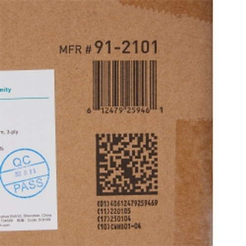 Procedure Mask McKesson Pleated Earloops One Size Fits Most Yellow NonSterile ASTM Level 1 Adult (M-1196782)