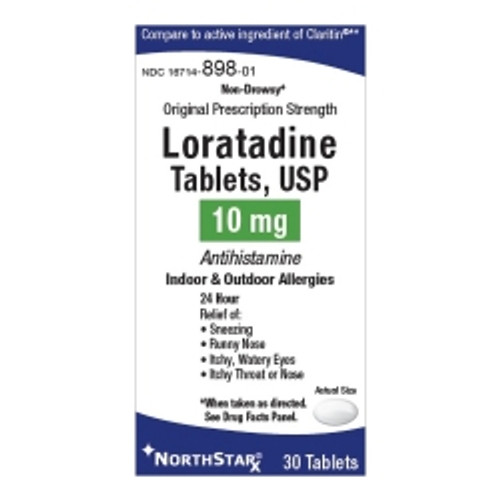 Allergy Relief 10 mg Strength Tablet 30 per Bottle (M-1200412)