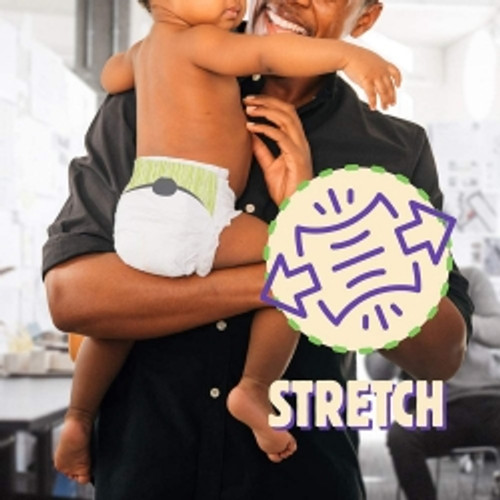 Unisex Baby Diaper Cuties® Size 6 Disposable Heavy Absorbency (M-1206484)