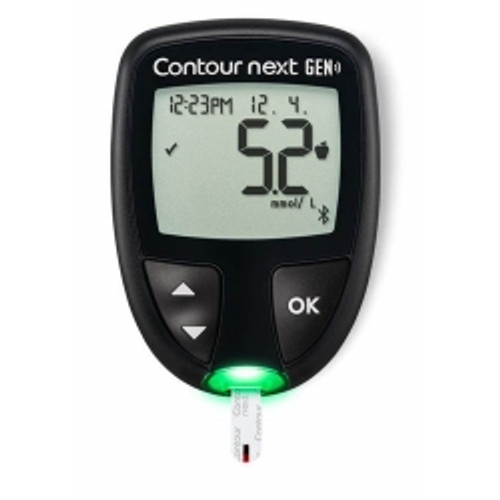 Blood Glucose Meter Contour® Next Gen 5 Second Results No Coding Required (M-1215840)