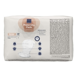 Bladder Control Pad Abena® Maternity 7.8 X 16.5 Inch Moderate Absorbency Fluff / Polymer Core One Size Fits Most (M-1218243)