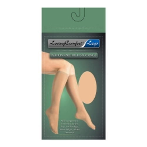 Compression Stocking Loving Comfort® Knee High X-Large Beige Closed Toe (M-1218803)