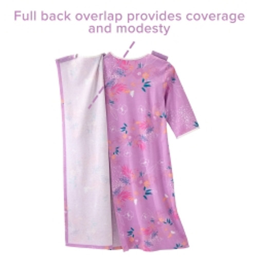 Patient Exam Gown Silverts® Medium Soft Tropical Reusable (M-1219555)