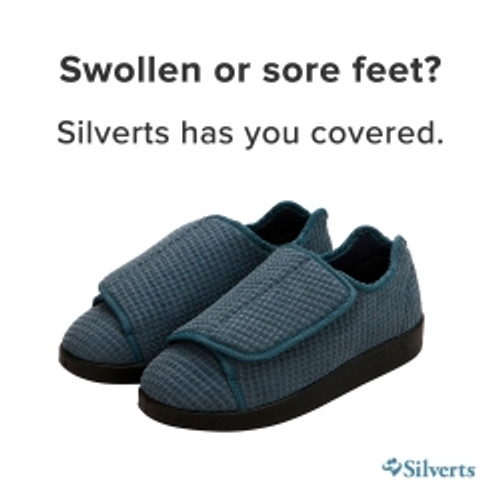 Slippers Silverts® Size 12 / 2X-Wide Steel (M-1219610)