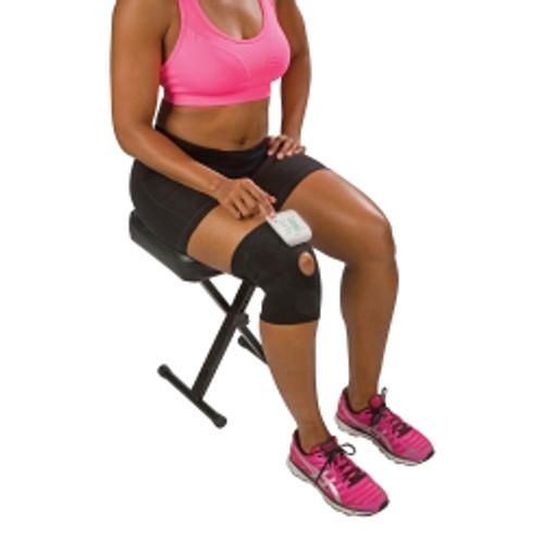 TENS Unit with Heat Conductive Knee Wrap Veridian Healthcare® Single-Channel (M-1226081)