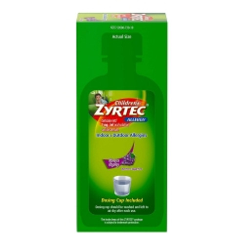 Children's Allergy Relief Zyrtec® 1 mg / 1 mL Strength Solution 4 oz. (M-1228838)