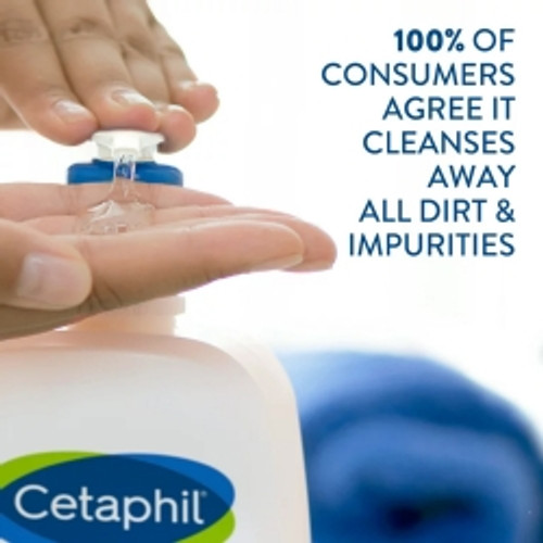 Facial Cleanser Cetaphil® Daily Facial Cleanser Gel 8 oz. Pump Bottle Gentle Scent (M-1230044)