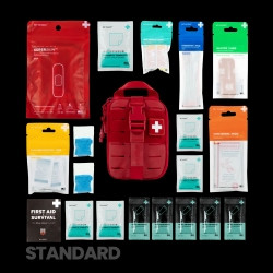 FIRST AID KIT, SIDEKICK-IFAK-POUCH RED,75972  (1/EA)