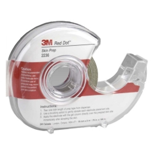 Electrode Skin Prep Abrader Tape Red Dot™ Tape Dispenser NonSterile (M-165989)