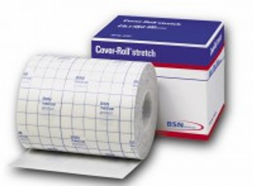 Dressing Retention Tape with Liner Cover-Roll® Stretch White 8 Inch X 10 Yard Nonwoven Polyester NonSterile (M-167043)