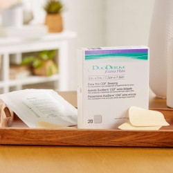 Hydrocolloid Dressing DuoDERM® Extra Thin 3 X 3 Inch Square,76551  (1/EA)