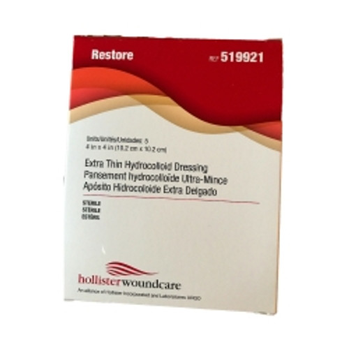 Thin Hydrocolloid Dressing Restore™ Extra Thin 4 X 4 Inch Square (M-224188)