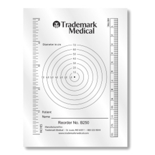 Measuring Guide Plastic Plastic 3-3/4 X 5-1/2 Inch (M-233315)