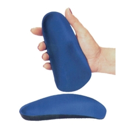 FREEDOM® Accommodator™ Plantar Fasciitis Insole 3/4 Length Size 4 Foam / Nylon / Plastic Blue Male 9 to 10-1/2 / Female 10 (M-239230)