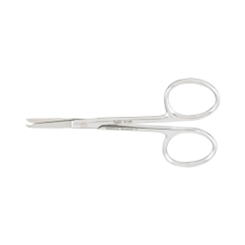 Stitch Scissors Miltex® Spencer 3-1/2 Inch Length OR Grade German Stainless Steel NonSterile Finger Ring Handle Straight Blade Blunt Tip / Blunt Tip (M-250332)
