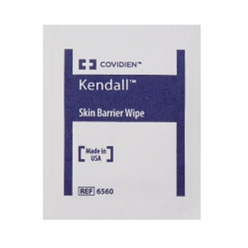 Skin Barrier Wipe Kendall™ 85% / 10% Strength Isopropyl Alcohol / Acrylic Polymer Individual Packet Large NonSterile (M-281295)