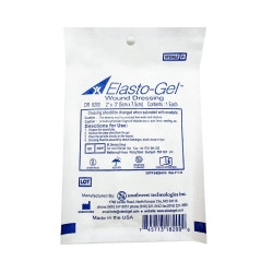 Bacteriostatic Wound Dressing Elasto-Gel™ 2 X 3 Inch Rectangle,77621  (200/CS)