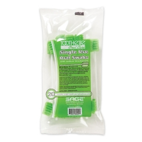 Oral Swabstick Toothette® Plus Foam Tip Sodium Bicarbonate (M-362537)