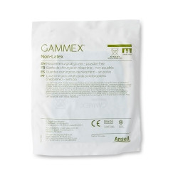 Surgical Glove GAMMEX® Non-Latex Size 6 Sterile Polyisoprene Standard Cuff Length Micro-Textured Green Chemo Tested (M-364343)