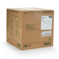 Surgical Glove GAMMEX® Non-Latex Size 7 Sterile Polyisoprene Standard Cuff Length Micro-Textured Green Chemo Tested (M-364345)