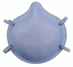 Particulate Respirator / Surgical Mask Moldex® Medical N95 Cup Elastic Strap Medium Blue NonSterile ASTM Level 3 Adult (M-420651)