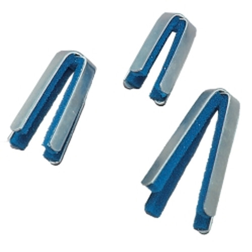 Finger Protector Splint AlumaFoam® Adult Small Foldable Tabs Finger Silver / White (M-440628)