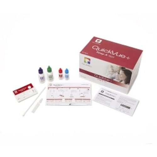 Respiratory Test Kit QuickVue+® Strep A Strep A Test 25 Tests CLIA Non-Waived (M-447290)