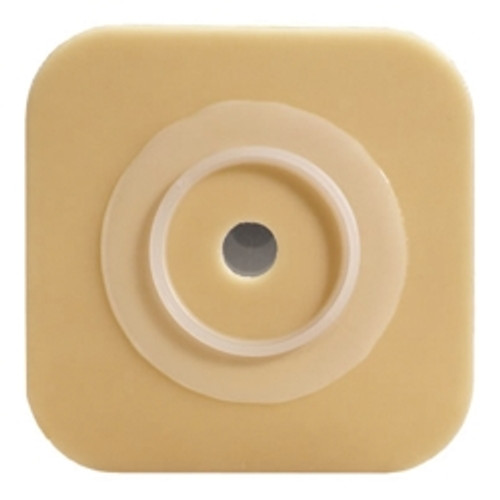 Ostomy Barrier Sur-Fit Natura® Durahesive® Trim to Fit, Extended Wear Adhesive Tape Borders 32 mm Flange Sur-Fit Natura® System 4 X 4 Inch (M-461913)